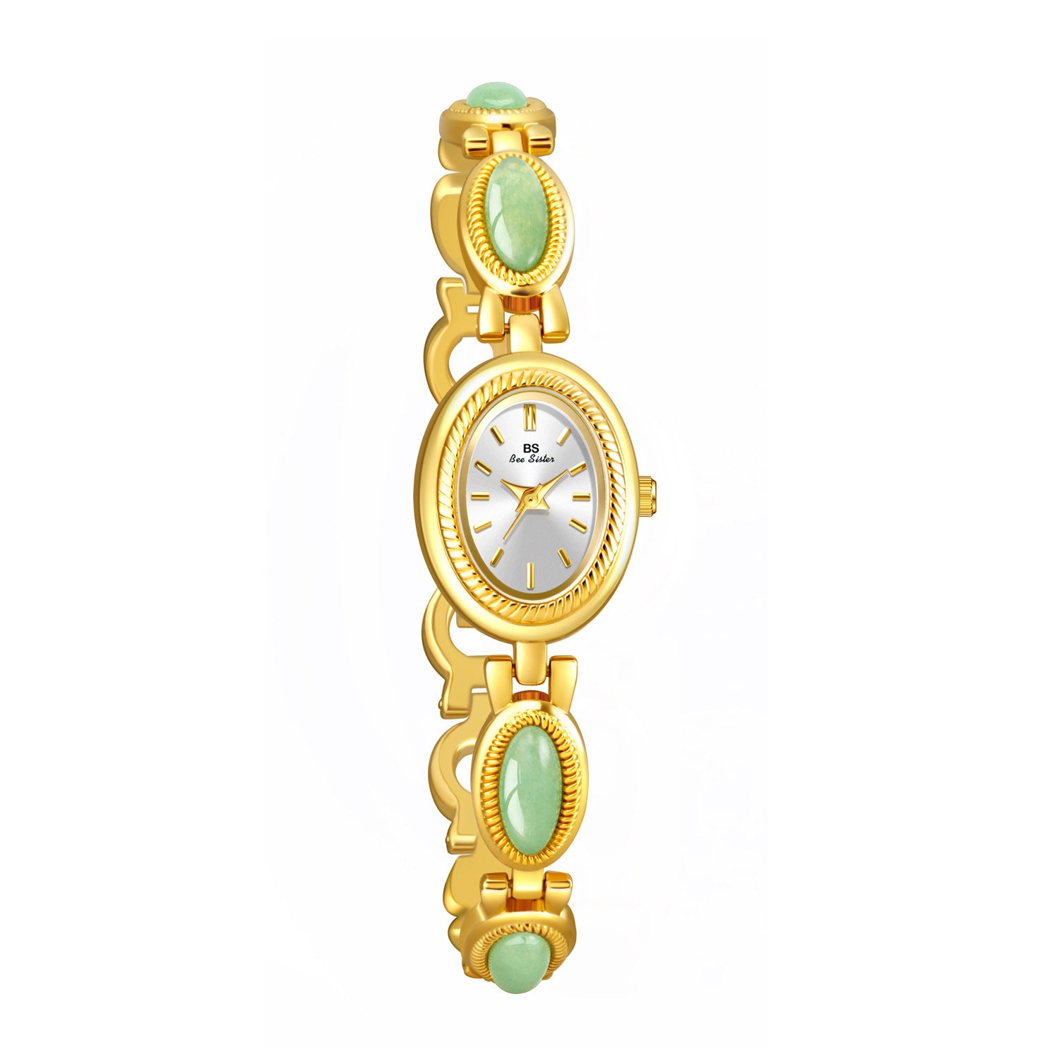 Timeless Elegance | Natural Dongling Stone Hetian Jade Chain Watch Natural Dongling Stone Hetian Jade Premium Chain Watch | Ectron Online