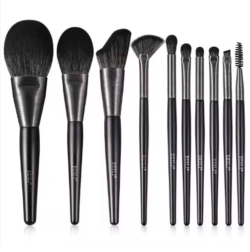 BEILI 10pcs Professional Makeup Brush Set