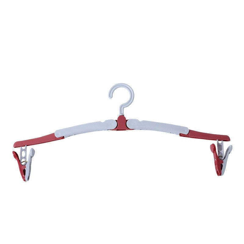 Travel folding hanger