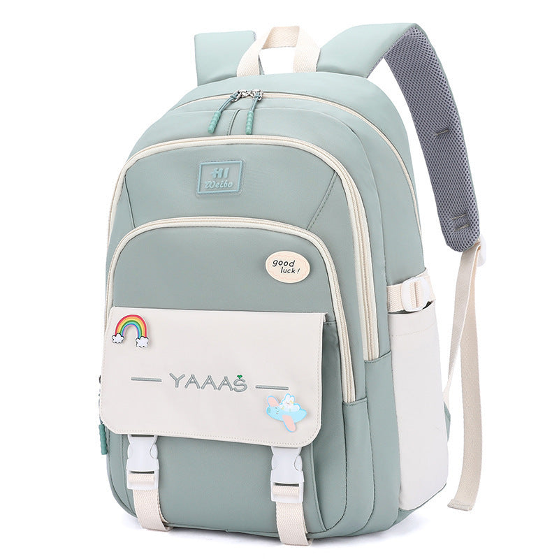 Oxford Cloth School Backpack | Waterproof Fashion Bag for Teens Oxford Cloth Waterproof Leisure Fashion | Ectron Online