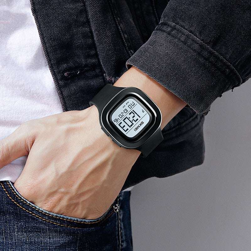 Men's Square Electronic Sports Watch Men's Fashion Casual Square Electronic S | Ectron Online