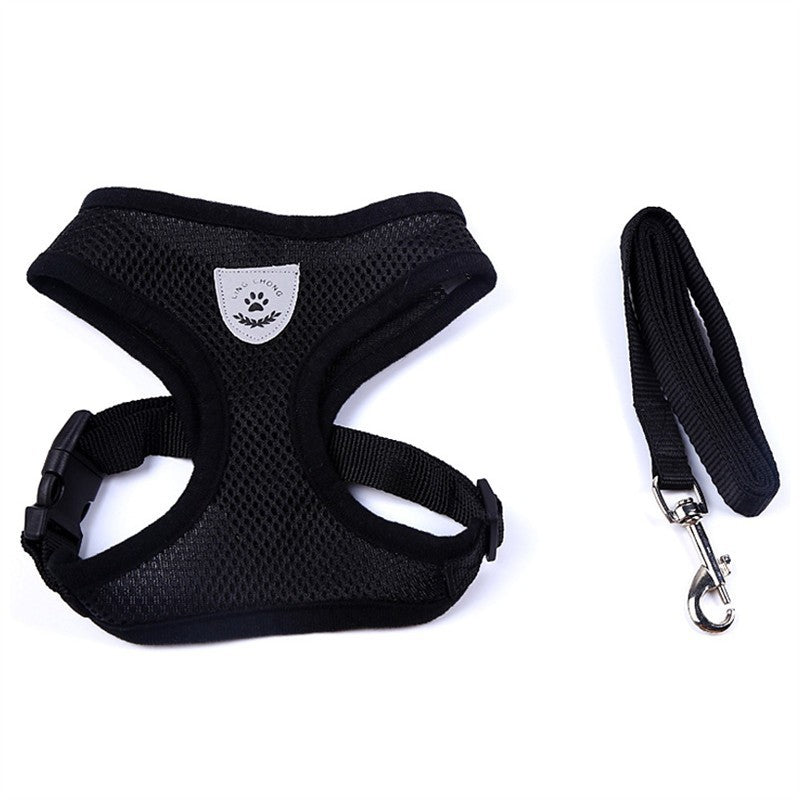 Adjustable Pet Safety Harness and Leash Pet Car Seat Belt Pet Leash | Ectron Online