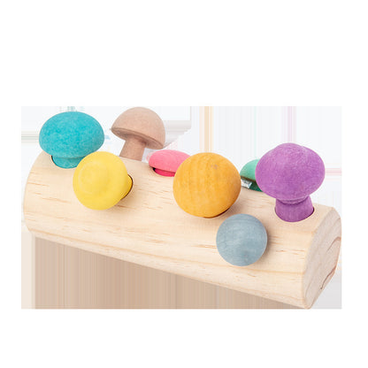 Wooden Mushroom Picking Game Simulation Mushroom Picking Game Wooden | Ectron Online