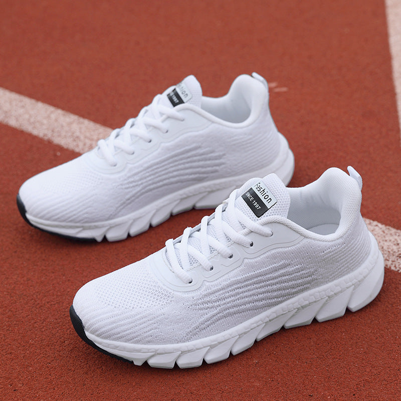 Flyknit Breathable Running Shoes - Men & Women's Ultimate Comfort Men's And Women's Flying Woven Breathabl | Ectron Online