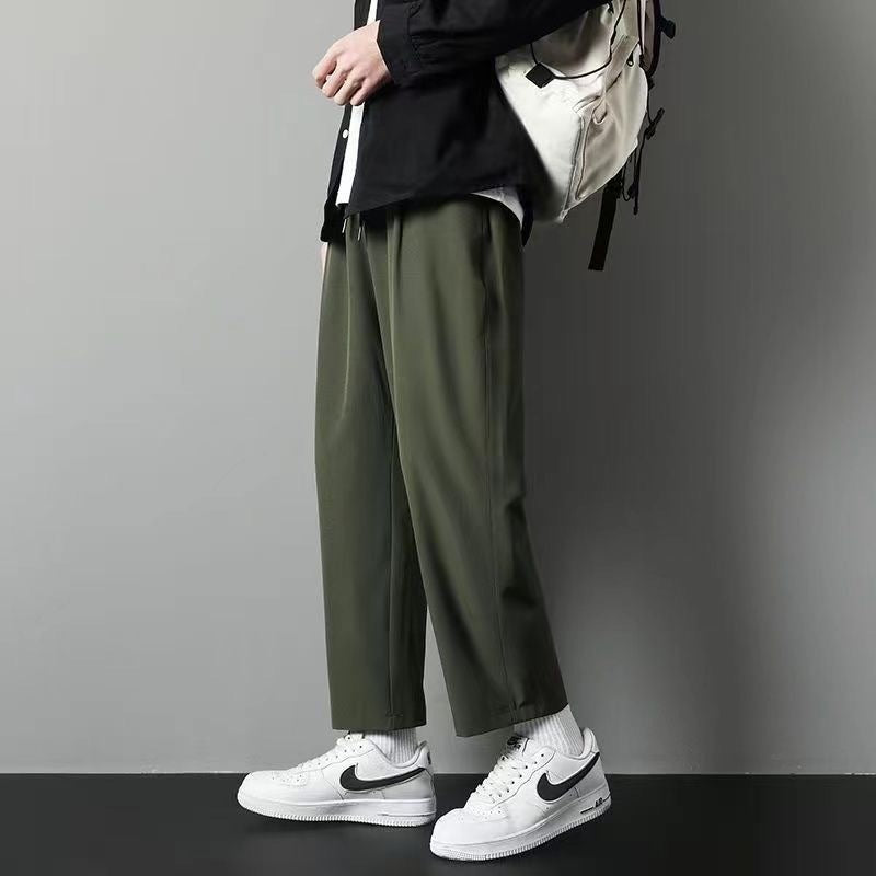 Loose & Thin Ice Silk Pants for Men Ice Silk Pants Men's Pants Summer Thin L | Ectron Online