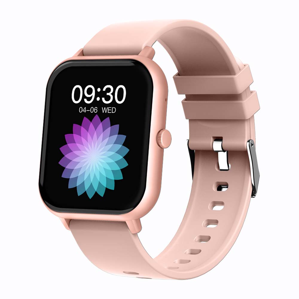 ZL54CJ Square Smartwatch - Bluetooth Call & Heart Rate Fitness Tracker ZL54CJ Square Smartwatch Women BT Call H | Ectron Online