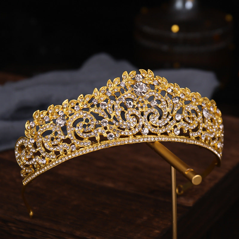 Crown Bride Grand Crown Wedding Dress Accessories Crown Bride Grand Crown Wedding Dress Ac | Ectron Online