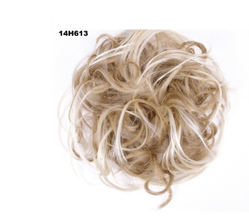 Wig hair ring chicken tail