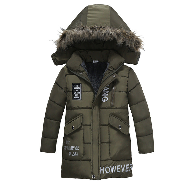 Kids' Trendy Winter Cotton-Padded Jacket Winter Children's Trendy Cotton-padded J | Ectron Online