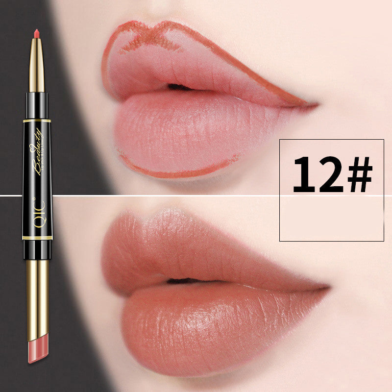 Double Head Lipstick Pen - Waterproof & Long-lasting Double Head Lipstick Pen Waterproof And | Ectron Online
