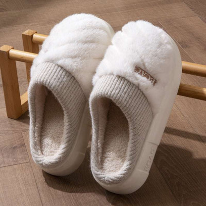 Women's Cotton Slippers Indoor Non-slip Thick-soled Cotton Slippers Cotton Slippers