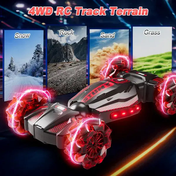 4WD Twisted Stunt Vehicle with Dual Remote Control Modes Twisted Vehicle (Dual Remote Control) | Ectron Online