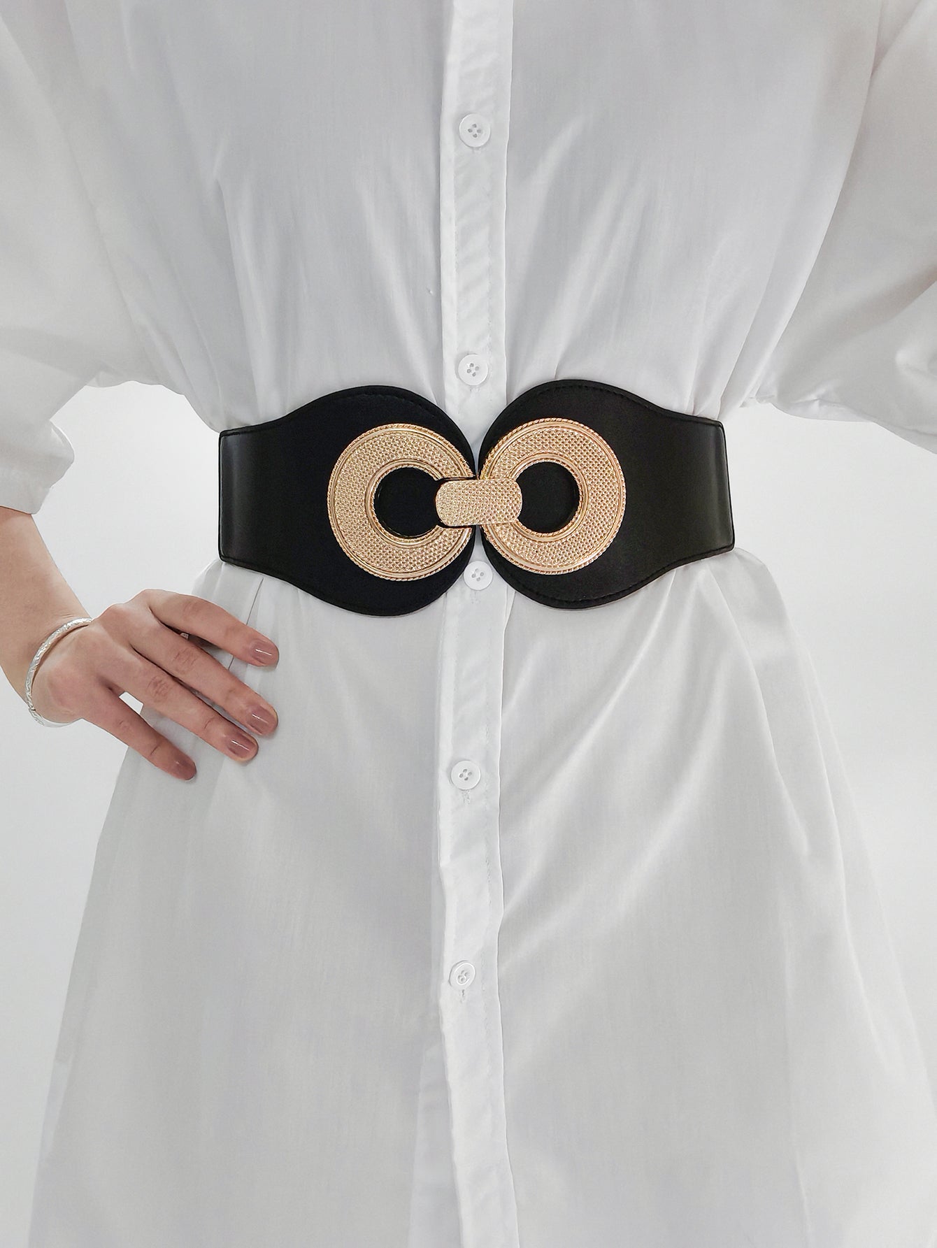 Elastic PU Belt with Alloy Buckle | Stylish and Comfortable Belt | Ectron Online
