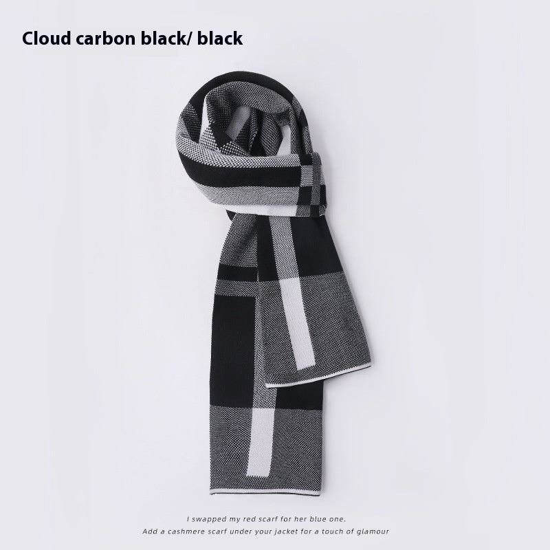Men's Winter Outdoor Windproof Scarf
