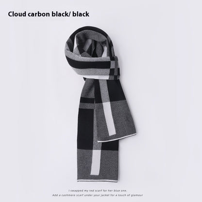 Men's Winter Outdoor Windproof Scarf