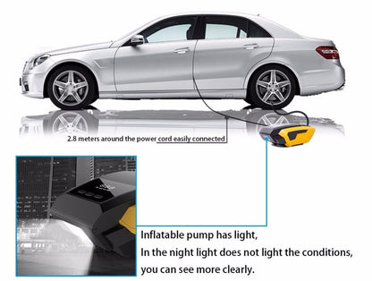 Portable Car Air Pump & Digital Tire Inflator