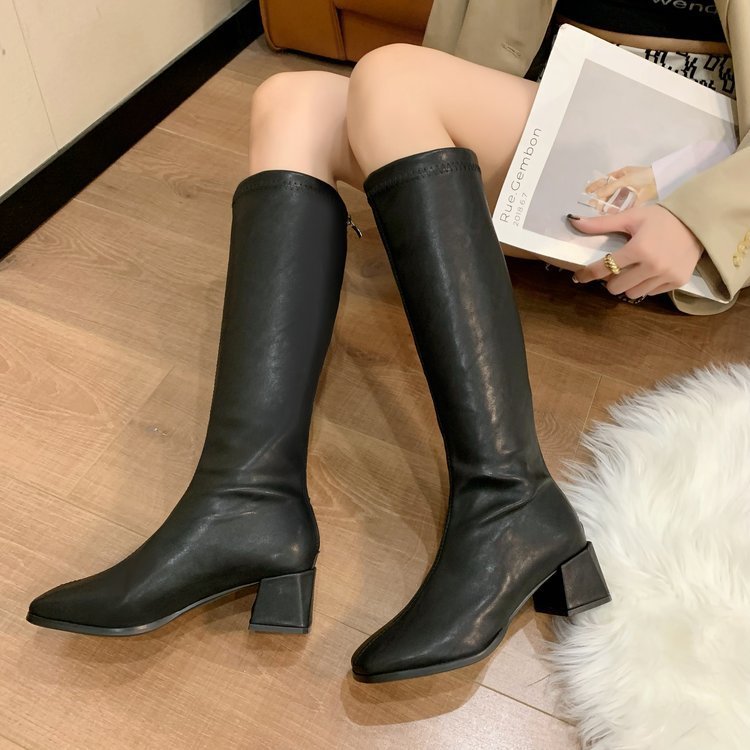 Thinner-looked High Heel Knight Female Boots