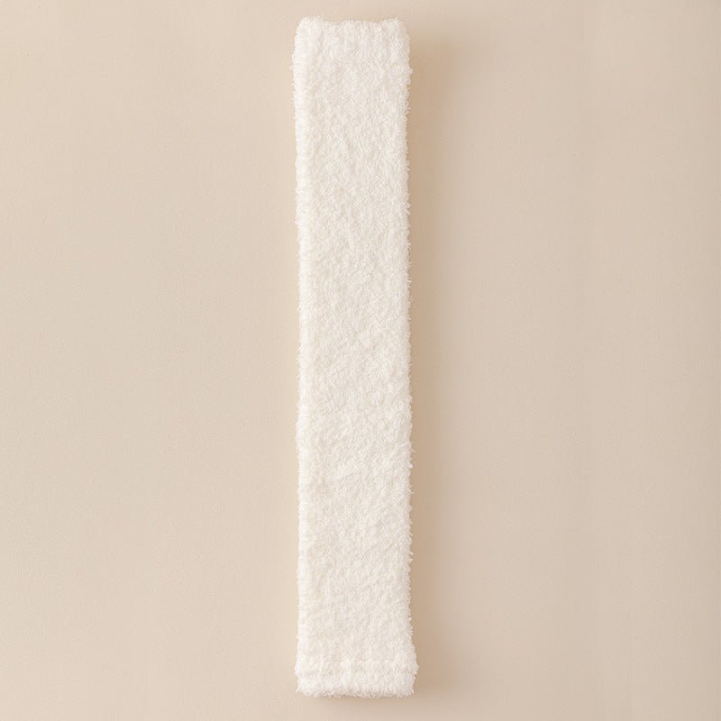 Plush Winter Warm Dual-Purpose Heel & Knee Protection Socks for Seniors