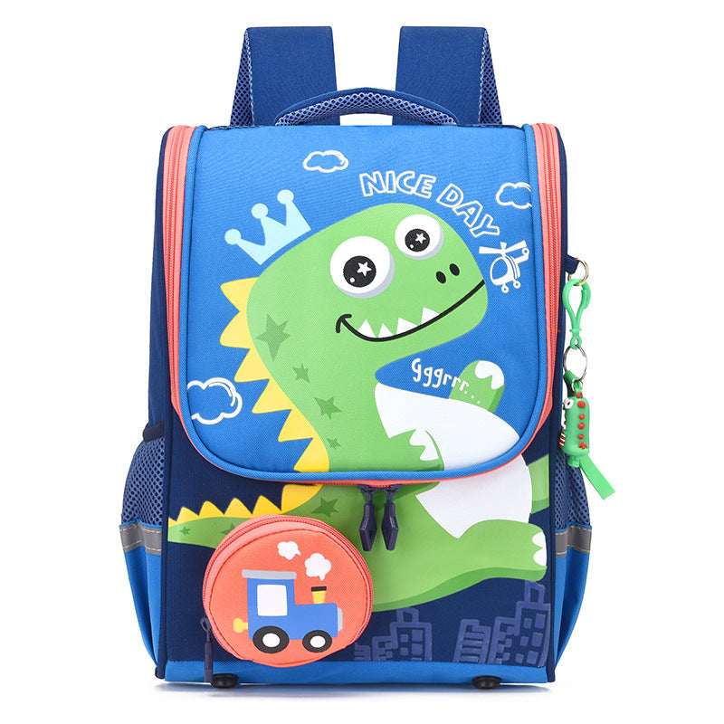 Kids Dinosaur & Space Backpack | Fun Cartoon School Bag for Boys Children's Schoolbag Cartoon Dinosaur Sp | Ectron Online