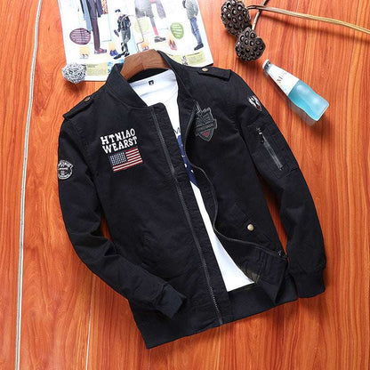 Men's Flight Jacket Baseball Uniform - Classic Bomber Style Men's flight jacket baseball uniform | Ectron Online