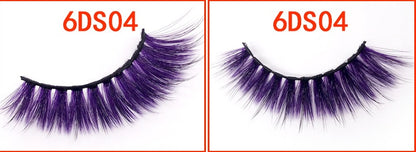 Gradient Color 6D Mink Fake Eyelashes