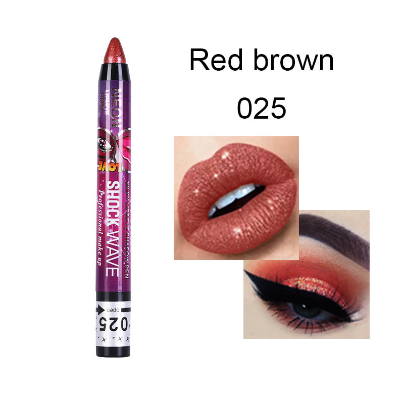 Long-Lasting Eyeshadow Stick – Shimmer Eye Pencil, Non-Drying Eyeshadow Stick Eye Shadow Pencil Long L | Ectron Online
