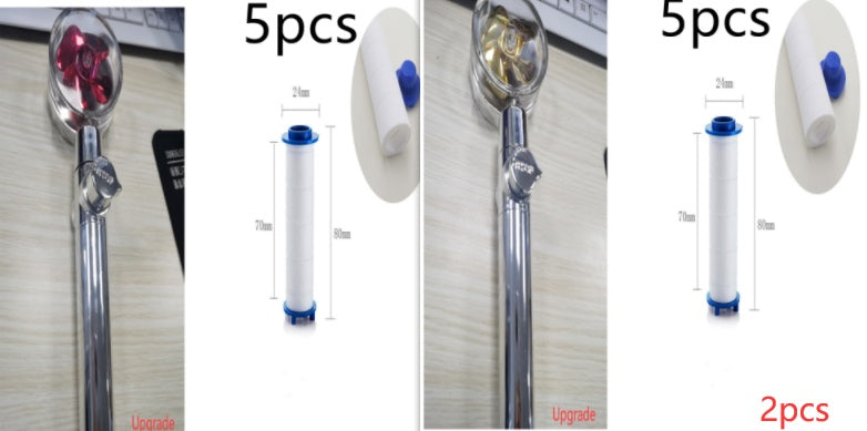 Turbo Propeller Shower Head with Water Saving & High Pressure Flow New Turbo Propeller Shower Head Water | Ectron Online
