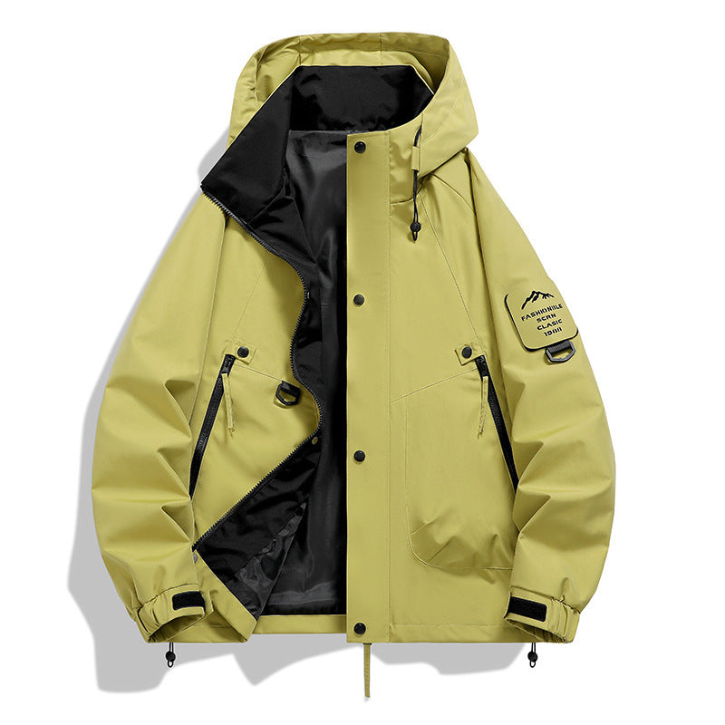 New Men's Casual Waterproof Jacket