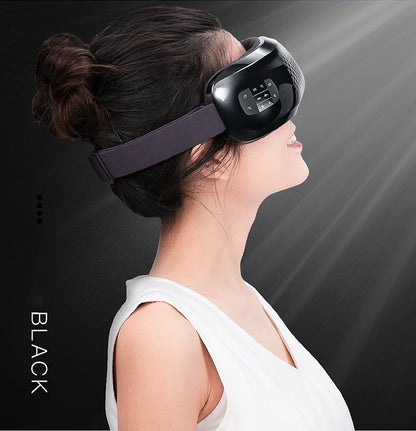 4D Bluetooth Eye Massager Bluetooth-compatible Vibrating Hot Compr | Ectron Online