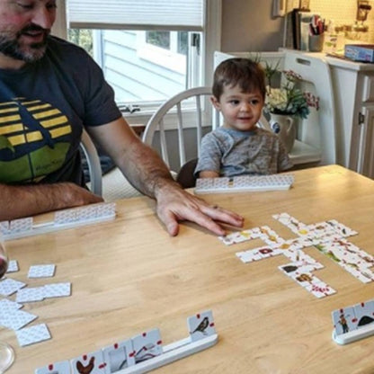 Why Connect? Educational Picture Connection Game Game Set Puzzel Set For Kids Why Connect | Ectron Online