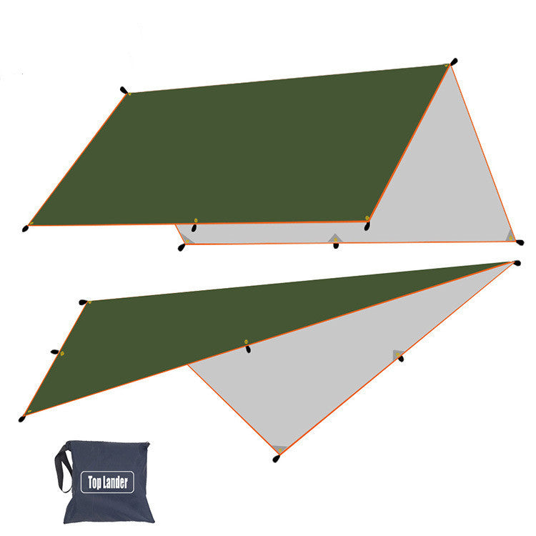 Portable Canopy Tent – Outdoor Square Plaid Camping Shelter Canopy Outdoor Tent Portable Camping Squ | Ectron Online