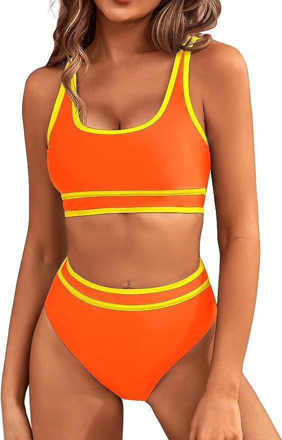 Bikini Tight-fitting Solid Color Swimsuit For Women Bikini Tight-fitting Solid Color Swimsui | Ectron Online