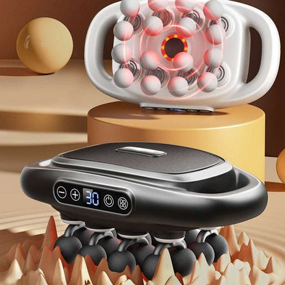 Deep Tissue Massage Gun Muscle Relaxation Massager Multi-head Ma | Ectron Online