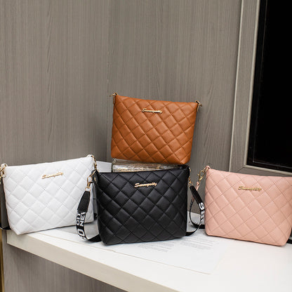 Women's Lingge Embroidery Chain Bag | Trendy Small Crossbody Purse Small Messenger Bag For Women Trend Ling | Ectron Online