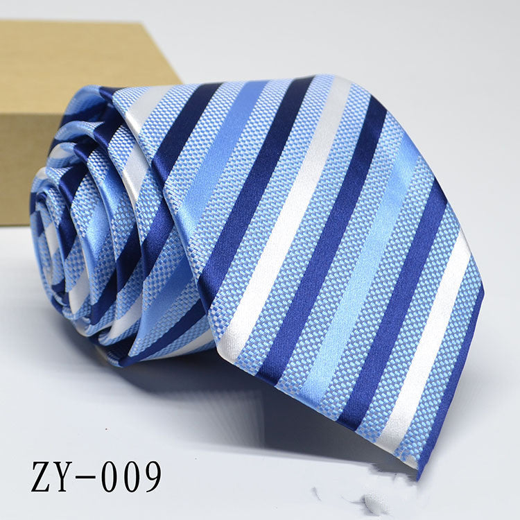 New Men's Hot Sale 1200D Striped Tie Men's Tie | Ectron Online