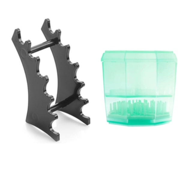 14-Hole Makeup Brush Drying Rack & Stand 14 Hole Make up Brush Set Dry Rack Dryin | Ectron Online