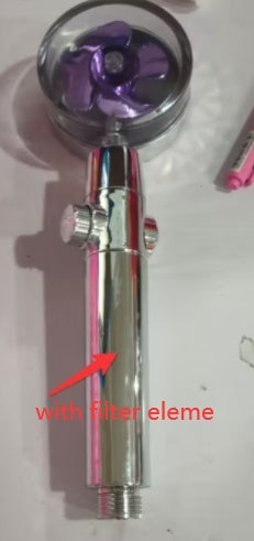 Turbo Propeller Shower Head with Water Saving & High Pressure Flow New Turbo Propeller Shower Head Water | Ectron Online