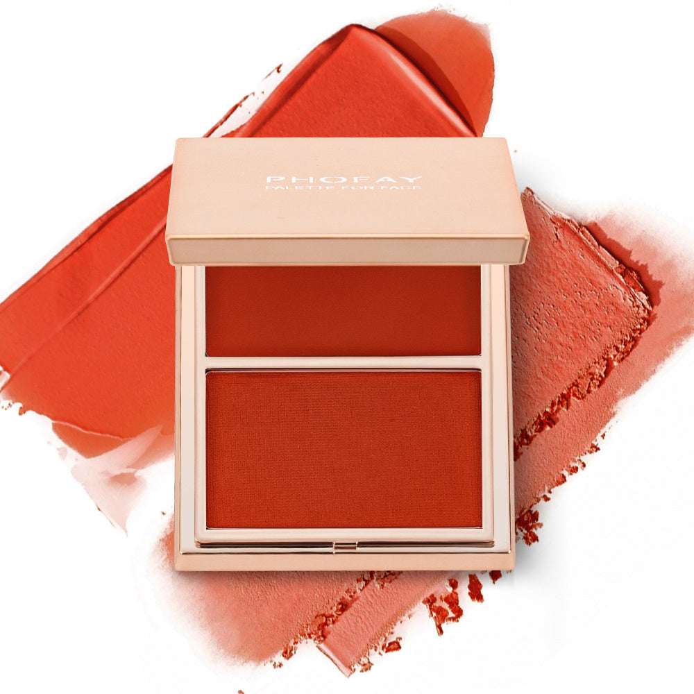 PHOFAY Double-Take Cream & Powder Blush Duo PHOFAY Double-Take Cream & Powder Blush | Ectron Online