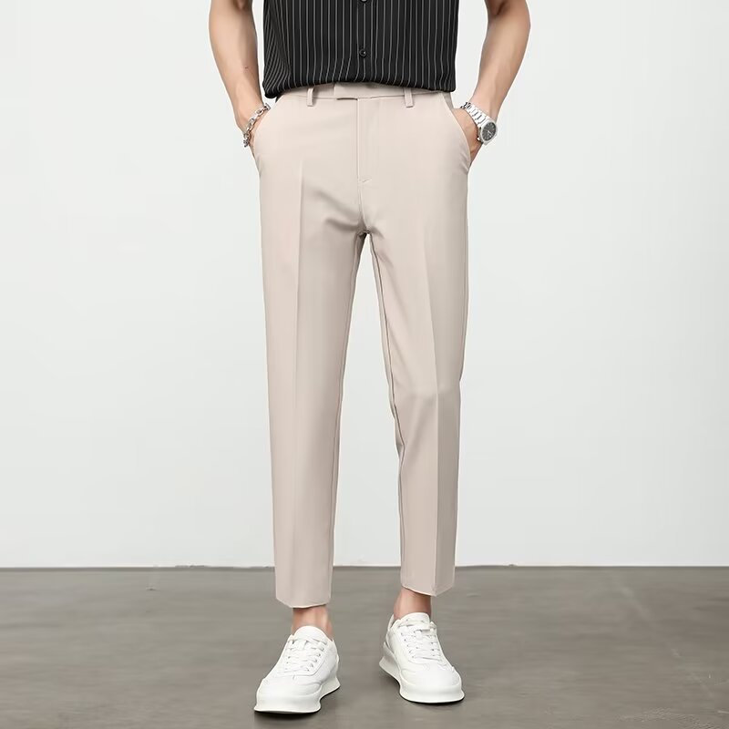 Men's British-Style Dapper Dress Pants