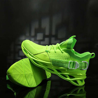 Casual sneakers flying woven mesh shoes