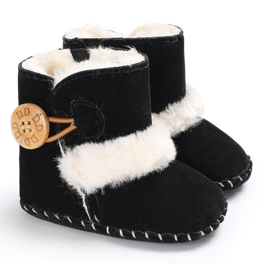 Warm Non-Slip Plus Velvet Snow Boots Toddler Shoes