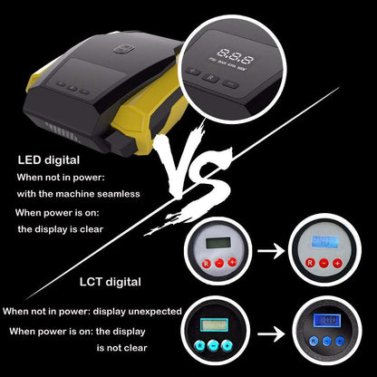 Portable Car Air Pump & Digital Tire Inflator