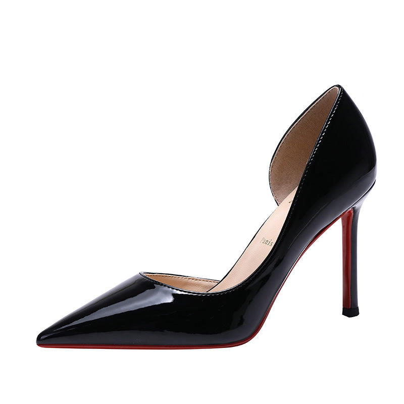 Side Empty Nude High Heels - Versatile & Popular Women's Style Side Empty Nude High Heels For Women A P | Ectron Online