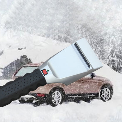 Heatable Snow Removal Shovel & Ice Scraper for Vehicle
