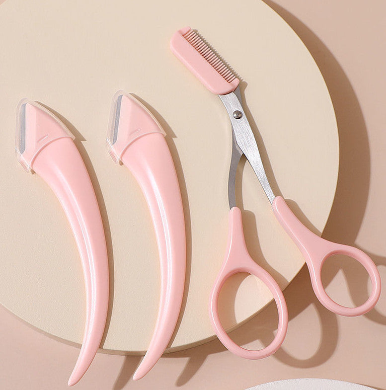 Eyebrow Trimming Knife with Comb for Precision Grooming Beauty Supplies Gadgets | Ectron Online