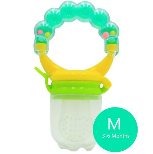 Baby Food Pacifier Baby Food Pacifiers Fruit Feeder Nipples | Ectron Online