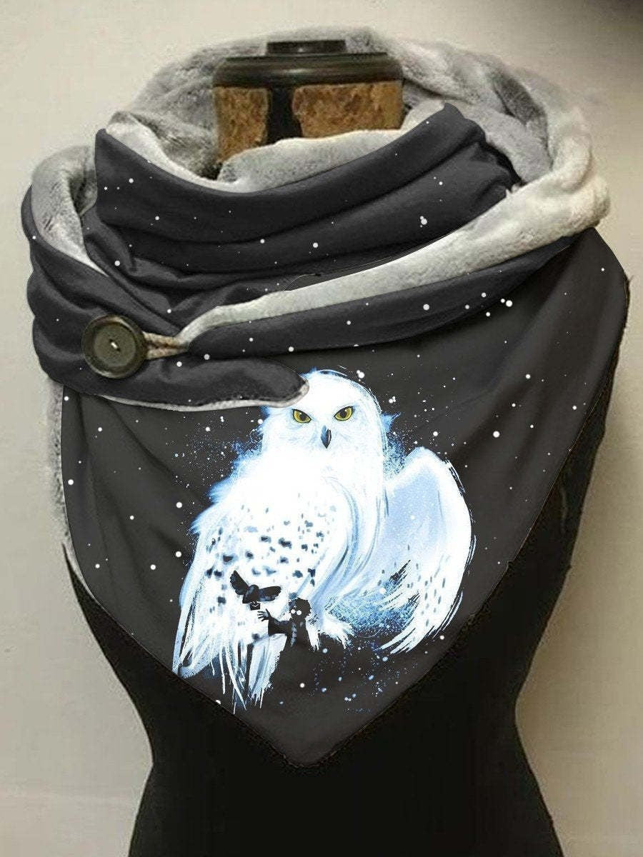 Warming Kerchief Scarf Thickening Minimalist Warm