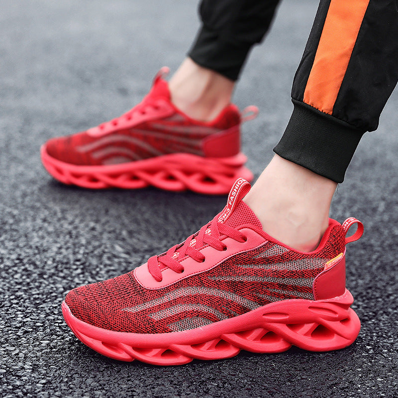 Trendy Men's Sneakers with a Blade Sole Fashion Men's Casual Knife Sneakers | Ectron Online
