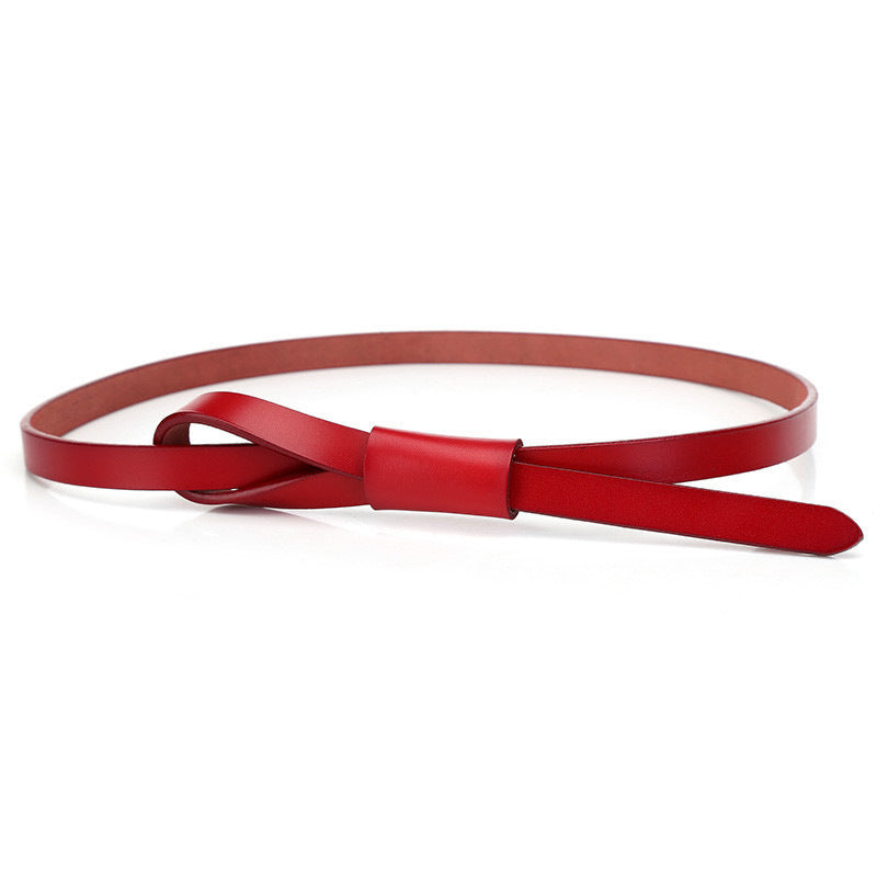 Thin fashion belt