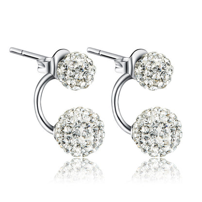 Rhinestone earrings